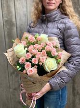 Букет цветов из:  Розы в Хомутово