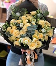 Букет цветов из:  Розы и Лизиантусы #REPLACE_PRED# Хомутово