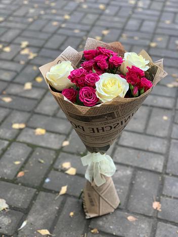 Букет цветов из: Розы в Хомутово